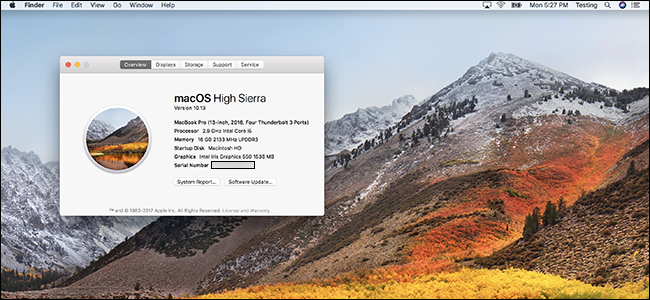 High sierra for macbook pro